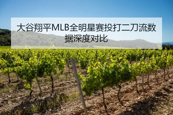 大谷翔平MLB全明星赛投打二刀流数据深度对比