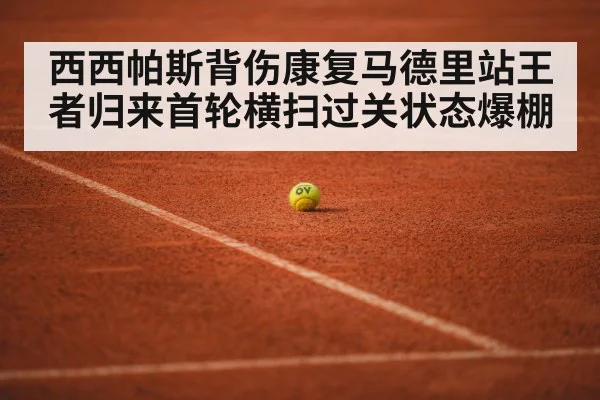 red clay tennis court